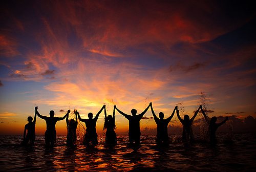 Circle Of People Holding Hands Around 